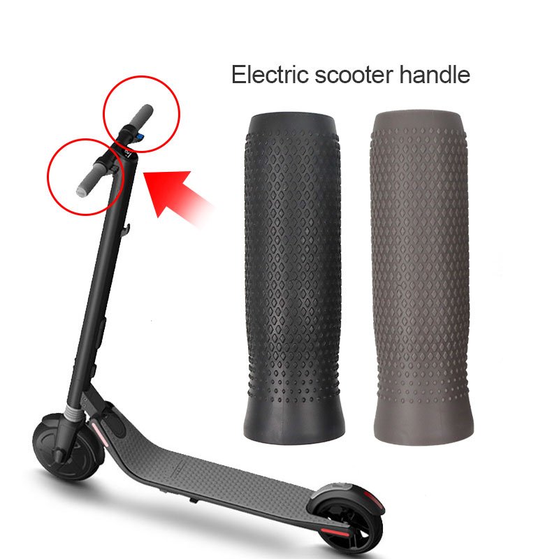 Electric Scooter Anti-slip Soft handle Grips Lever Handlebar rubber cover for ninebot ES1 ES2 ES4 Replacement Repair Parts
