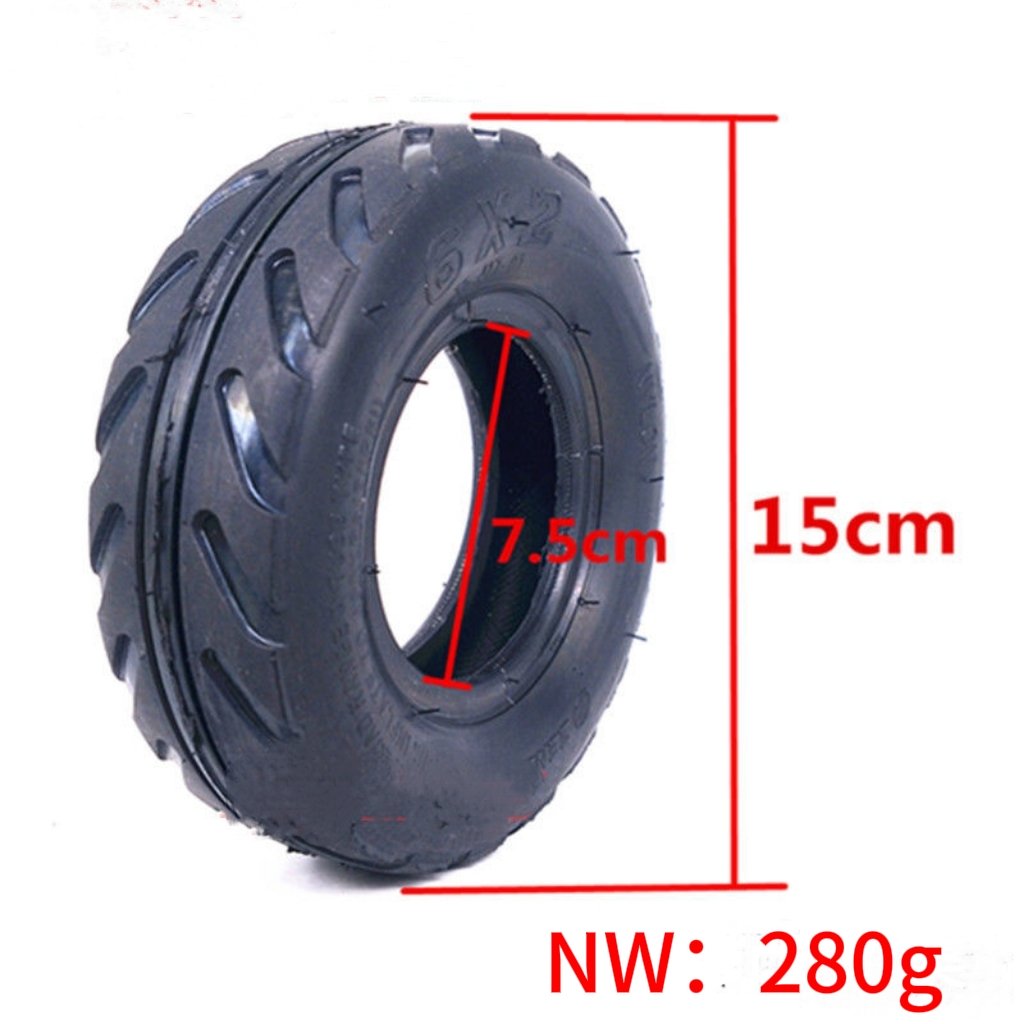 6x2 Factory Supply Hot Sale scooter Replacement Accessories Large tire electric scooter Inner Tubes