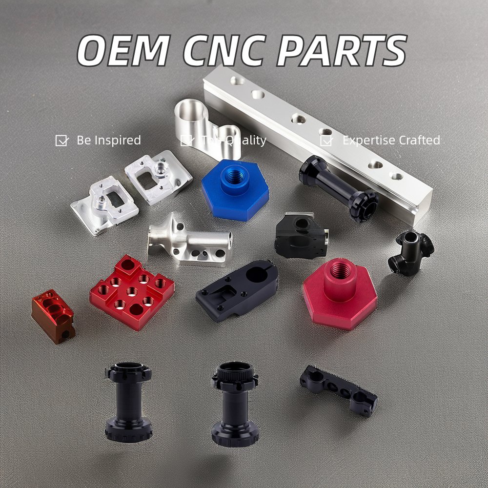 OEM Custom Precision CNC Milling Machining Metal Aluminum Motorcycle Parts Wire EDM Capabilities Small Order Accepted