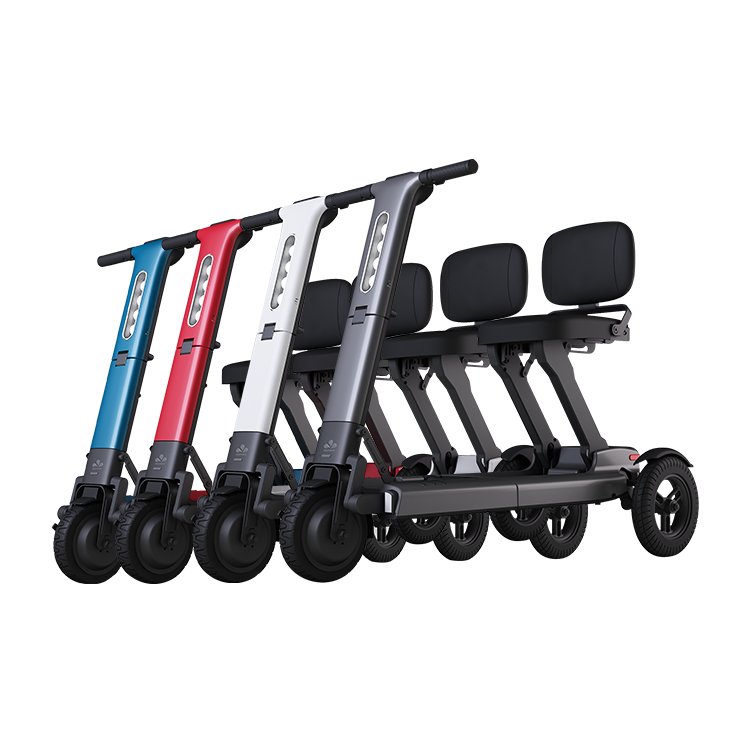 High Quality New Style Handicapped Folding Electric Scooter Folding Portable Disabled Electric Scooter