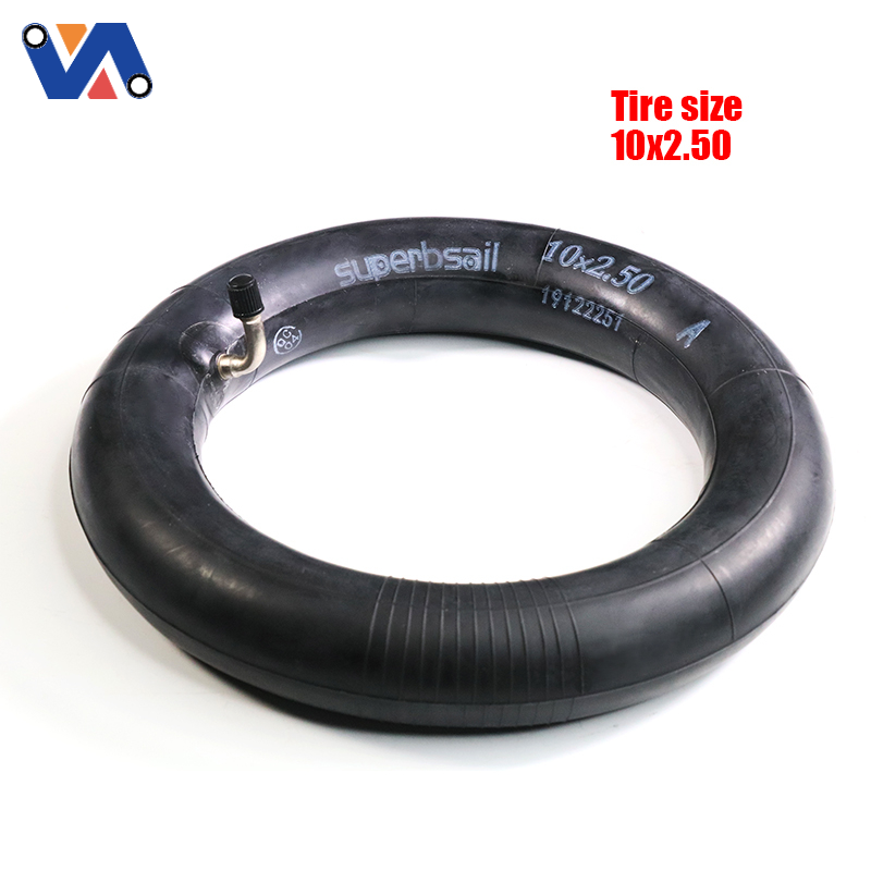 New Image Hot Sale 10 Inch Inner Tire 10*2.50 Inner Camera 10x2.50 Inner Tube With Bent Valve For Electric Scooter Zero 10X Tyre
