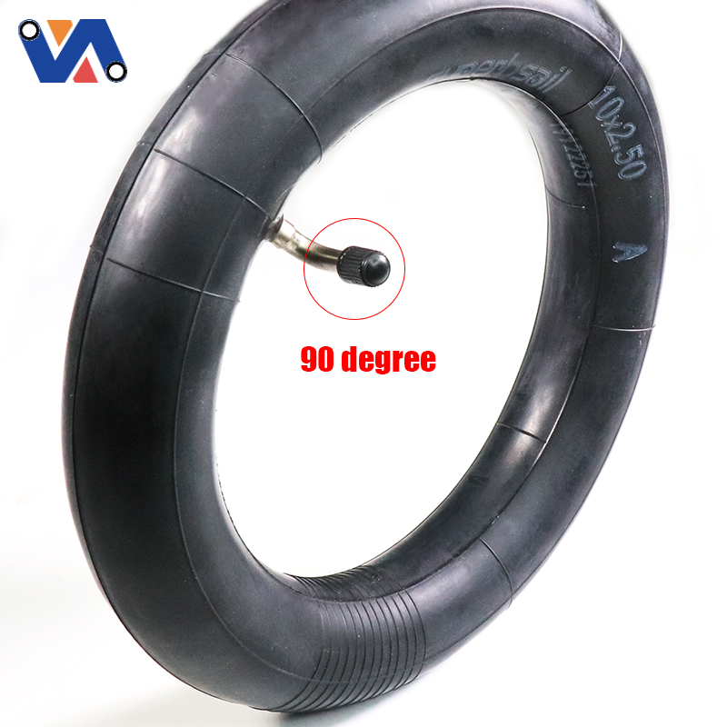 New Image Hot Sale 10 Inch Inner Tire 10*2.50 Inner Camera 10x2.50 Inner Tube With Bent Valve For Electric Scooter Zero 10X Tyre