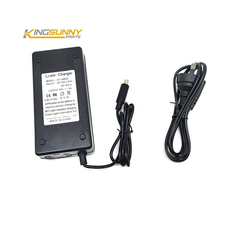Scooter Power Adapter Lithium Battery Fast charger 42V 5A For Nine bot MAX G30 G30D E-Scooter Accessories