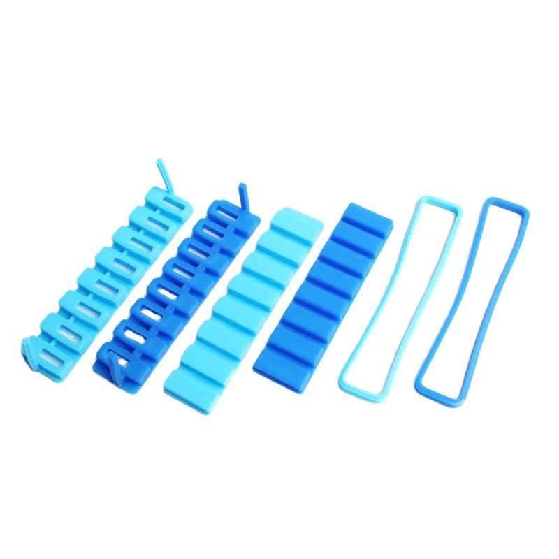 ODM Custom Silicone Molded Rubber Plastic Parts Food grade rubber or plastic block toy for Children