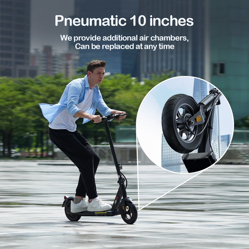 iScooter i9S Electric Scooter Adults 500W 10Ah 30km/h e scooter 10inch Pneumatic Tire Electric Kick Scooter Warehouse in Europe