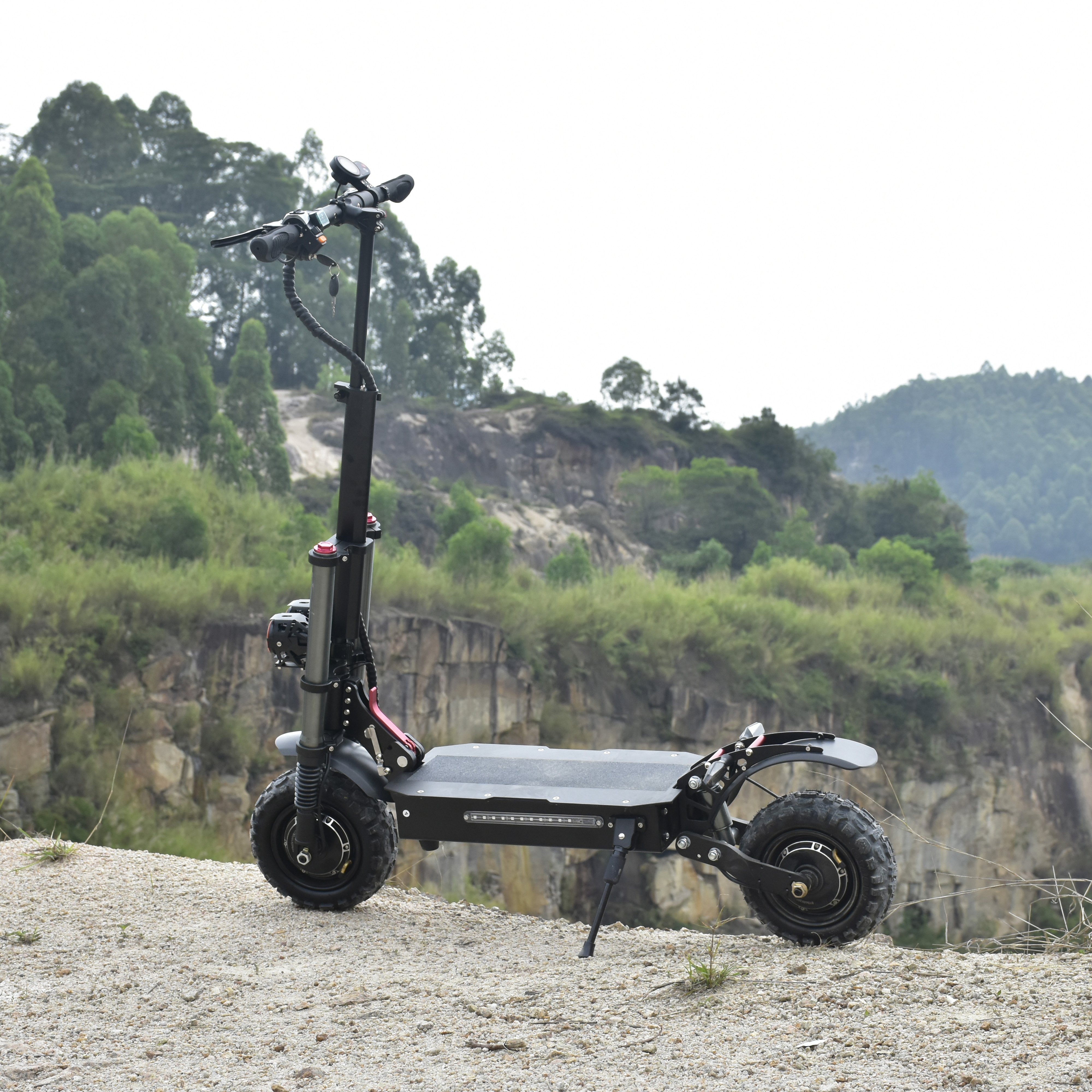 Long Mileage 120Km Electric Scooter Max 50mph High Speed Trotinette Electrique Dual Motor 6000W Scooters Electric For Adults