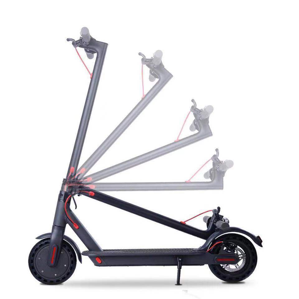 Factory direct sale foldable electric scooter lithium battery bicycle european warehouse