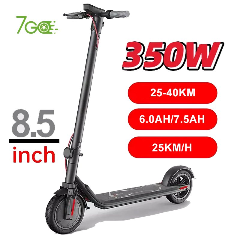 Wholesale Hot Sale Trotinette Electrique Two Wheel Adult 8.5 Inch Folding E Scooter 36V 350W Cheap Electric Scooter For Adults