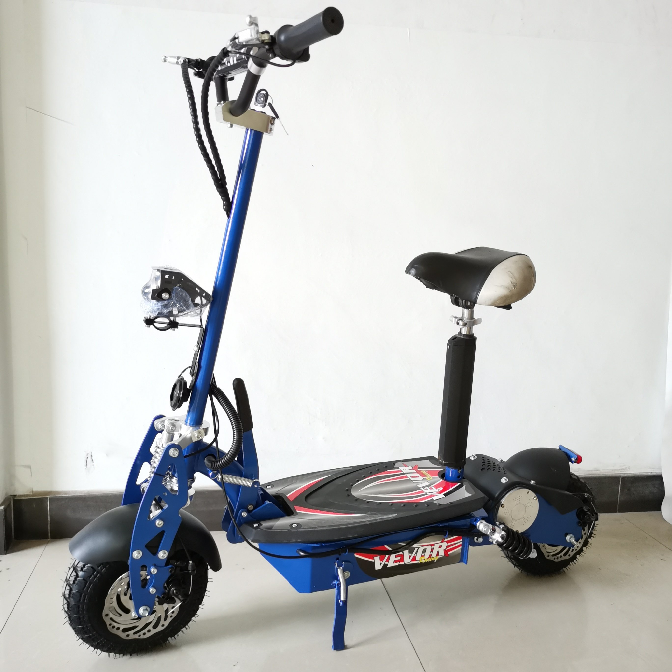 48v 1600W Brushless motor 2 wheel off road electric scooter