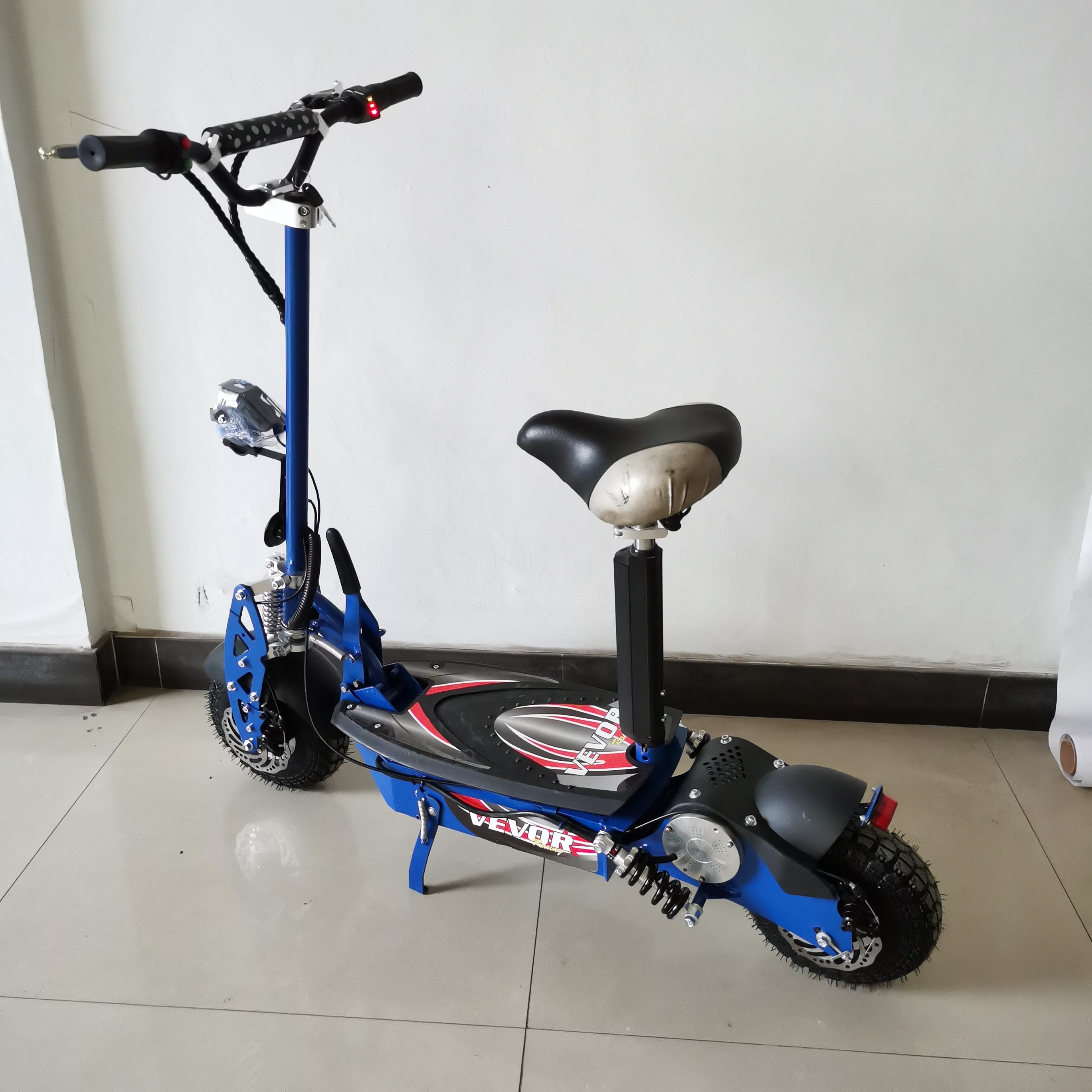 48v 1600W Brushless motor 2 wheel off road electric scooter