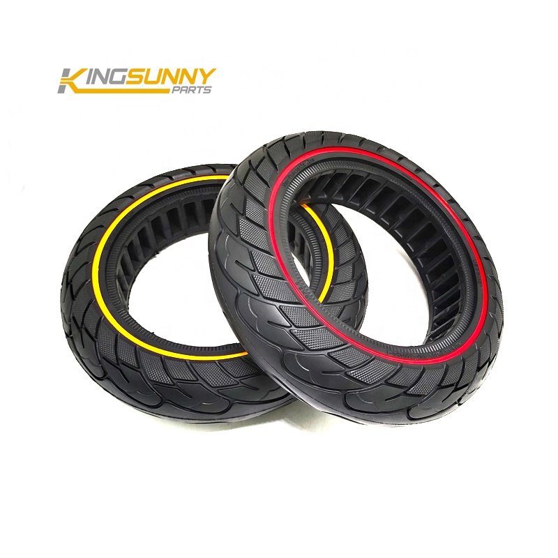 10X2.5 color circle honeycomb solid tire for Nine-bot Max G30 G30P G30E G30LP G30LE electric scooter parts 60/70-6.5 solid tyre