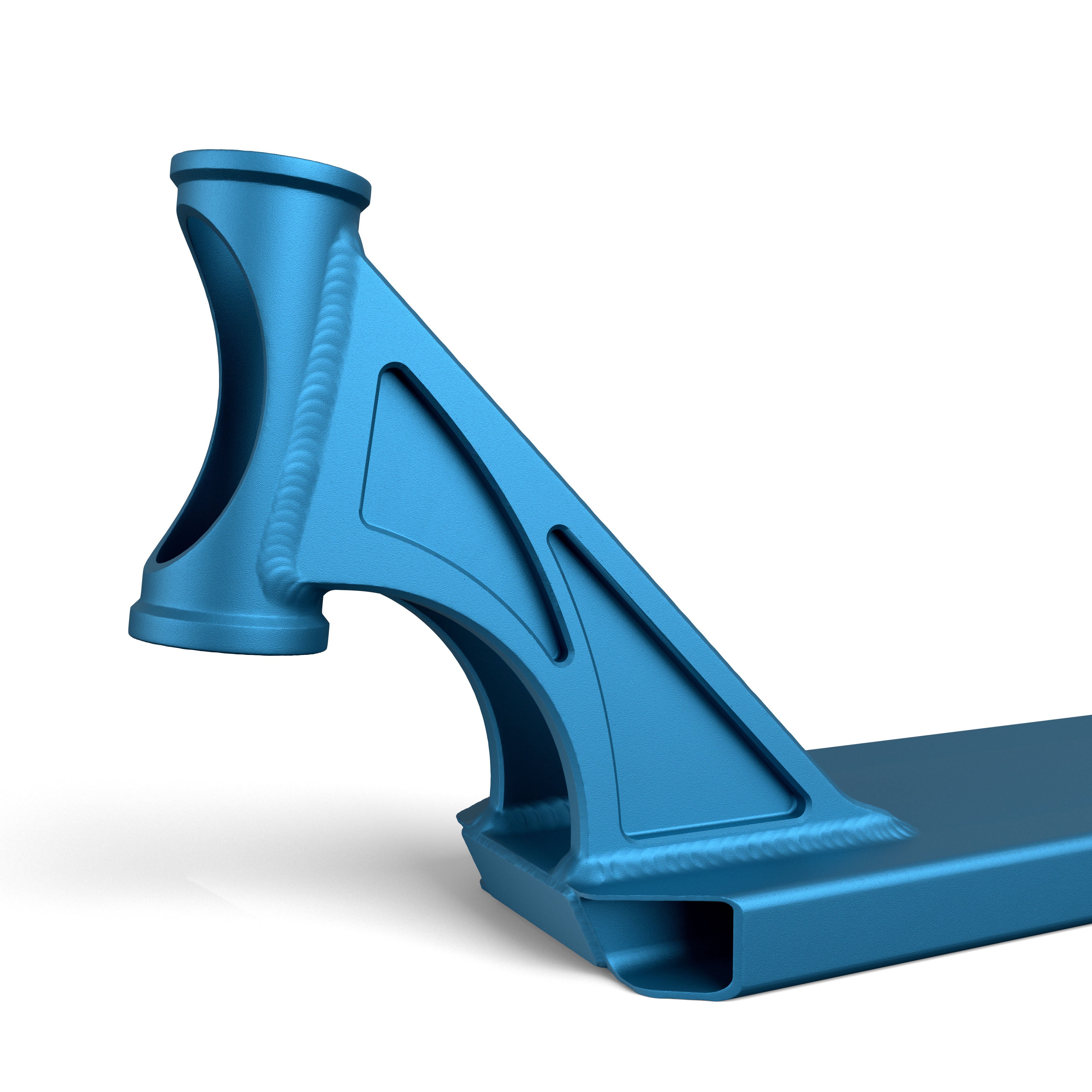 5 inch Huoli Pro Kick Trick Extreme Sport wholesale custom Blue Scooter Deck Street Light Weight Stunt Scooter Box Deck