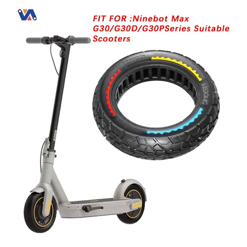New Image 10inch Off Road Solid Tire 10*2.5 Solid Tyre Color Honeycomb for Max G30/G30D/G30PSeries Scooter