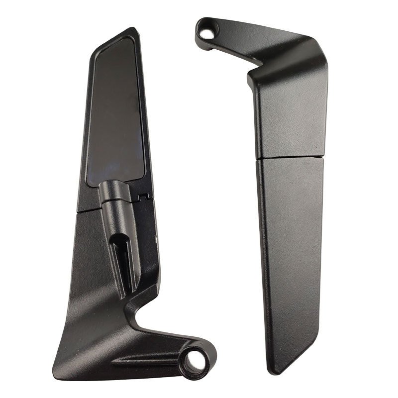Universal Aluminium Wind Wing Rearview Convex Motorcycle Rearview Mirror Side Mirrors For Honda Yamaha Kawasaki KTM SUZUKI