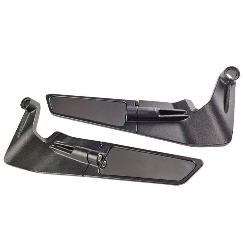 Universal Aluminium Wind Wing Rearview Convex Motorcycle Rearview Mirror Side Mirrors For Honda Yamaha Kawasaki KTM SUZUKI