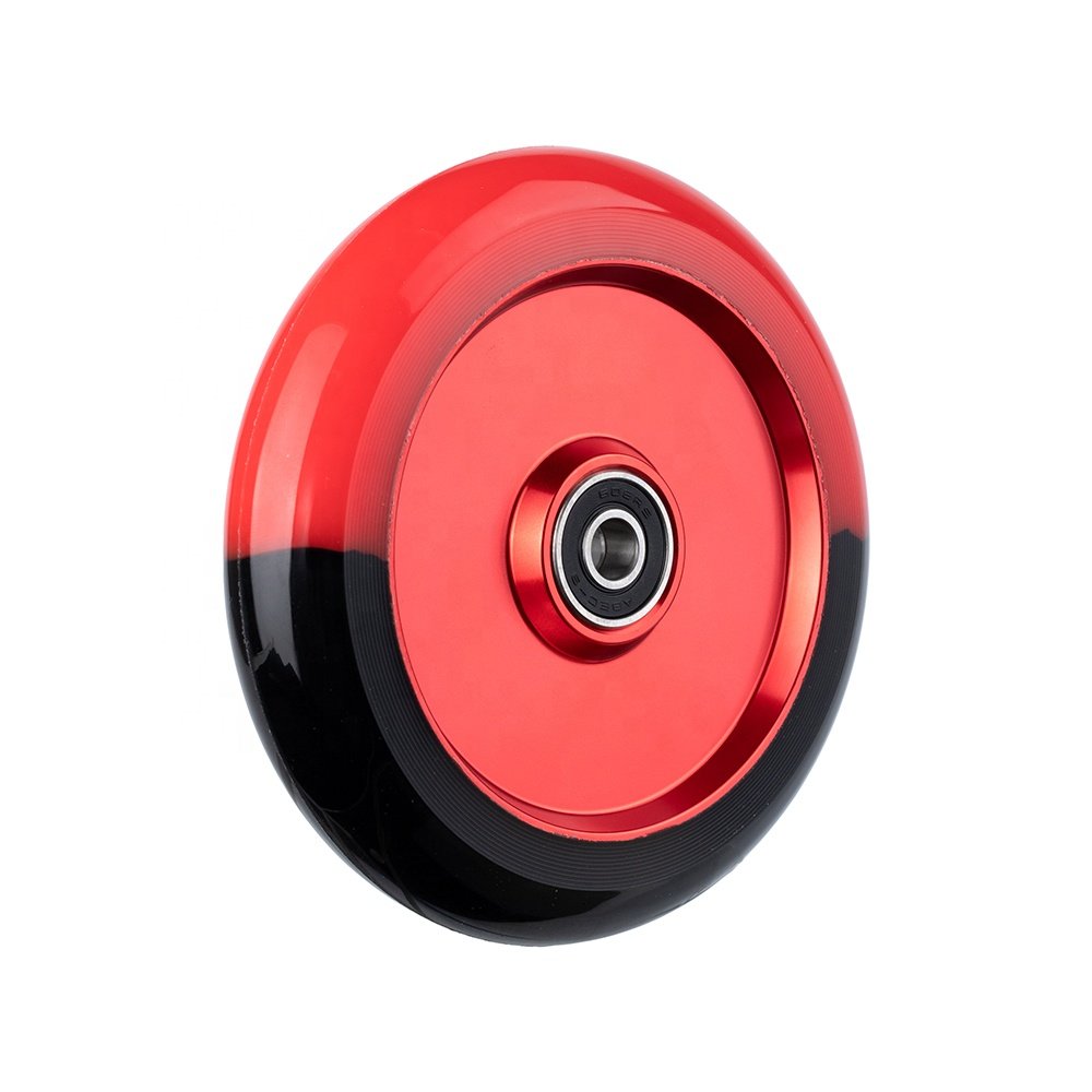 Huoli Pro Scooter Parts Wheels 110*24mm Stunt Kick Freestyle Scootering Wheels With ABEC-9 Bearings Industry Wholesale Price