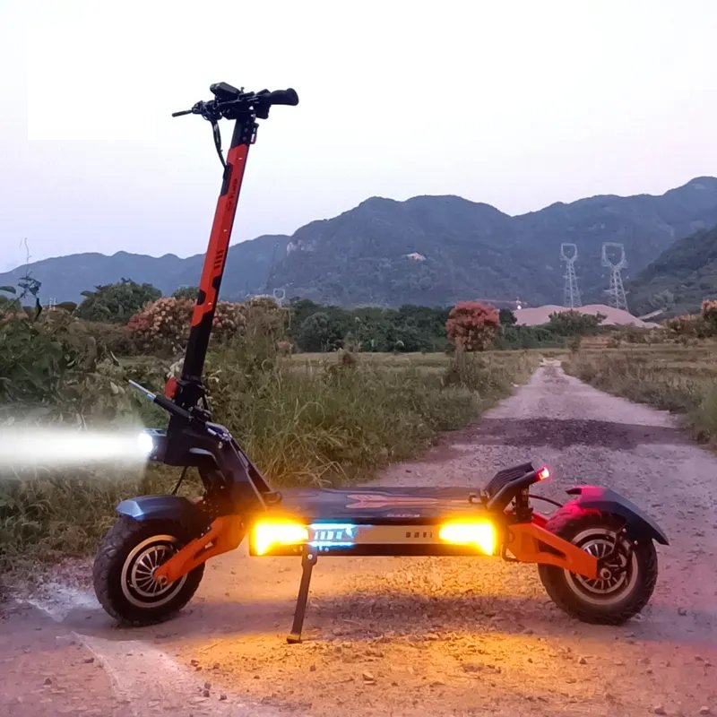New Release G4 48V 1600W*2 Electric Scooter 41-50km/h The First Polish Electric Scooter Poland Electric Scooters