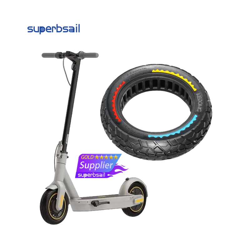 Superbsail E-scooter 10 Honeycomb Solid Tyre 10*2.5 Inch Thickened Vacuum Tire For Electric Scooter Accessories