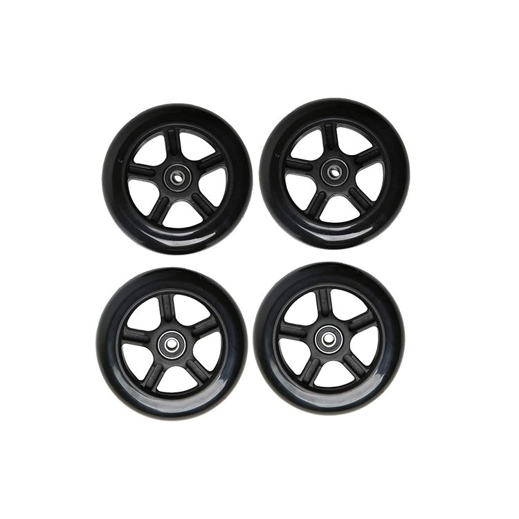 Scooter Spare Parts 120mm 80mm 110mm PU Child Scooters Wheels Pu Scooter Wheel