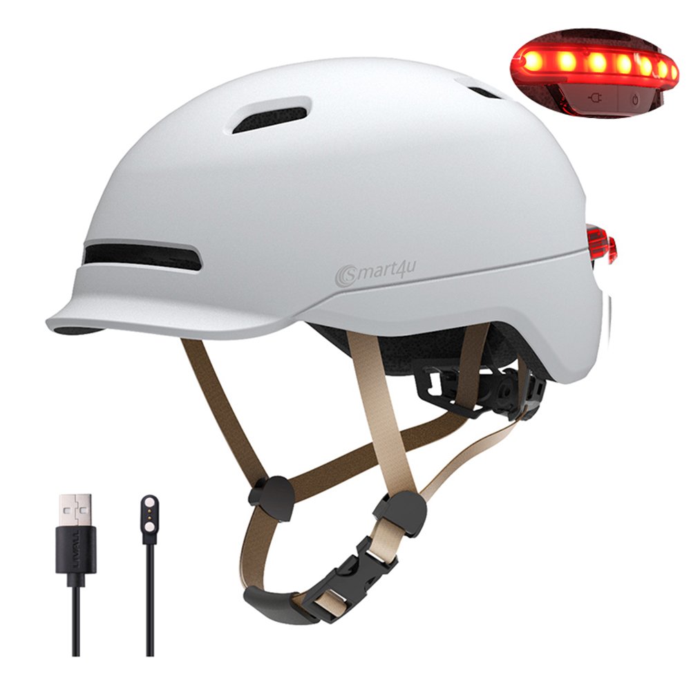 Superbsail EU Stock Bicycle Lamp Cycling Smart Tail Light Bike Adult Helmet Bike Kid Helmet MTB Motorcycle Accessories Helmet