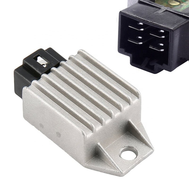 Motorcycle Voltage Regulator Rectifier 4Pin fit for Buggie with GY6 50cc 125cc 150cc Moped Scooter
