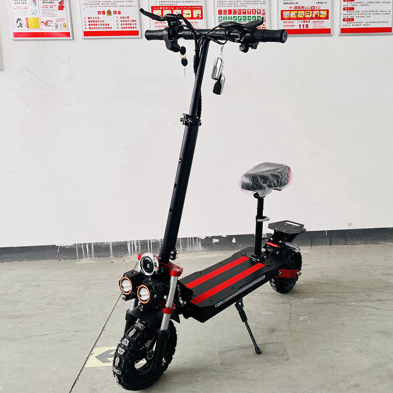 USA EU Warehouse 6000w Dual Motor Fast Speed Scooters NFC display app control long range off road Electric Scooter