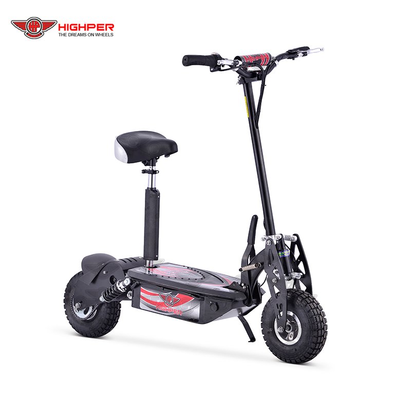 1000W 2000W 36/48V Adult Electric Scooter with 12" Wheel (HP107E-C)