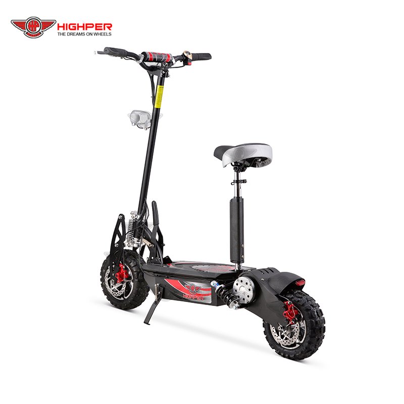 1000W 2000W 36/48V Adult Electric Scooter with 12" Wheel (HP107E-C)