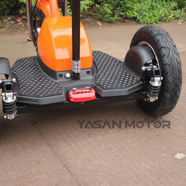 500w/750W/1000W ZAPPY 3 Wheel Basket Electric Scootor Foldable moped scooter with seat For Elderly and Disabled