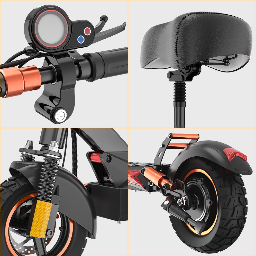Urban iENYRID m4 pro S+ 16AH Electric Scooter with 15MPH 28MPH 50KM Long Range Portable from UK Warehouse for Overseas Users