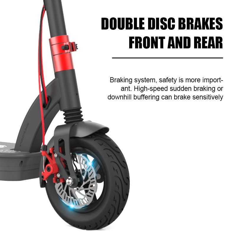 EU warehouse fast moving foldable electric scooter adult 10 inch 500W 48V 17.5ah 45mph standing scooter
