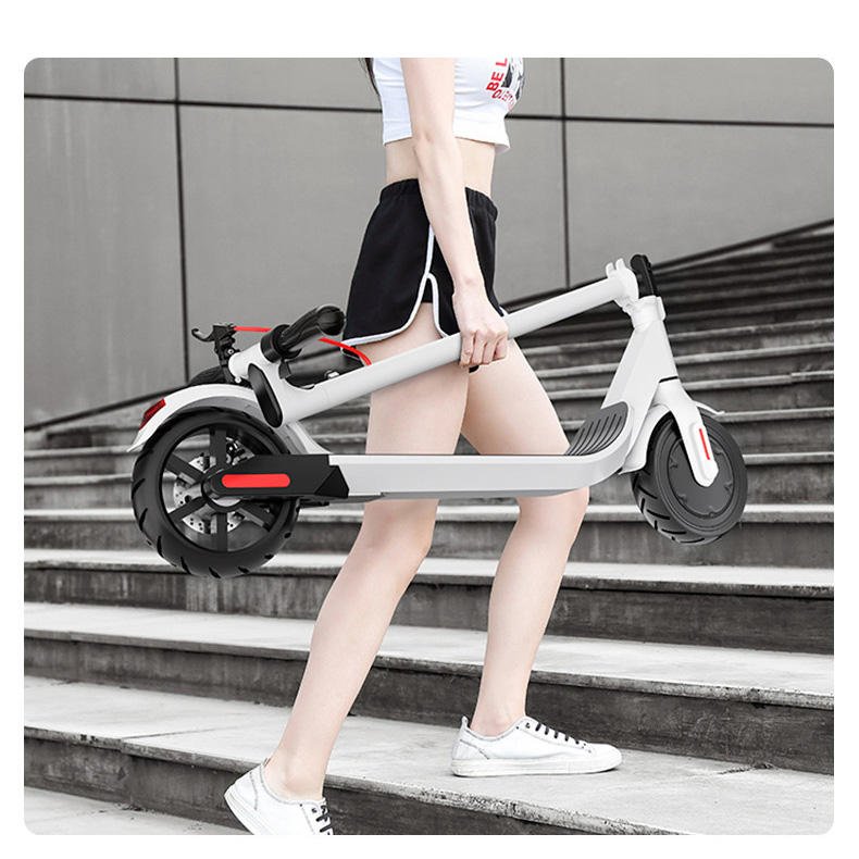 Electric Scooter for Adults 350W Power Sport Ver. 300W 31 Miles Long Range(S Ver. 25), Max Speed 20MPH(S Ver. 17.4MPH) Portable