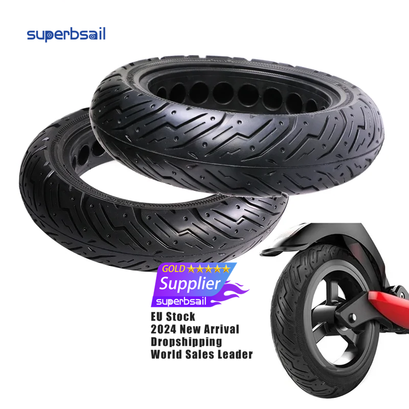 Superbsail EU10x2.5 10 Inch Honeycomb Solid Tire For Ninebot Max G30 Electric Scooter Explosion-proof Tyre Accessories