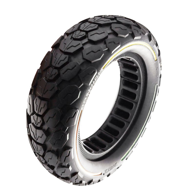 Rubber Non-Slip Solid Tyre Electric Scooter 10X3.0 Solid tire For ZERO E-Scooter KUGOO M4 g2 max Electric Scooter Parts