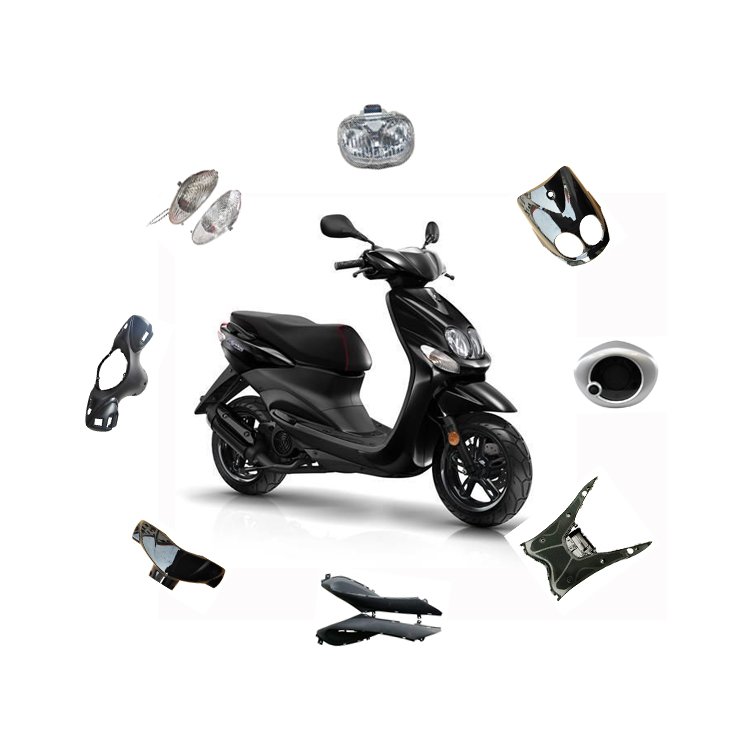 MBK OVETTO 2008 spare parts 50 2T scooter parts to morroco market chinese factory wholesale supply