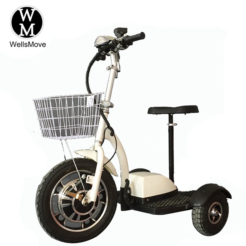 48V12A 20A electric 3 wheel ZAPPY SCOOTER 500w