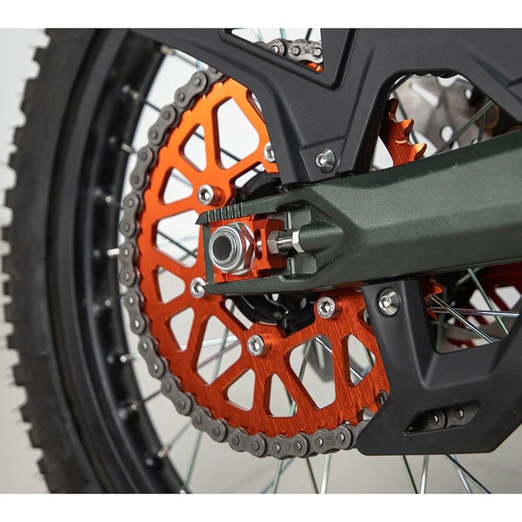 Custom Electric Bike 520 Pitch 46T CNC Aluminum Alloy 7075 T6 Rear Sprocket for Sur-ron Ultra Bee