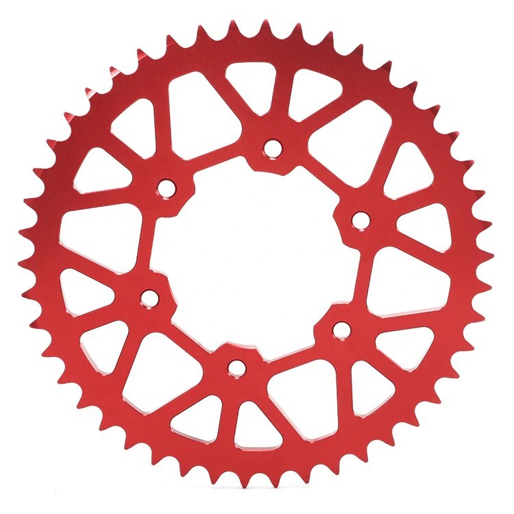 Custom Electric Bike 520 Pitch 46T CNC Aluminum Alloy 7075 T6 Rear Sprocket for Sur-ron Ultra Bee