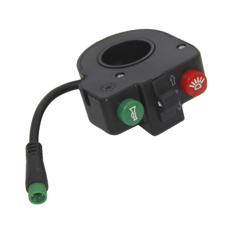 wuxing Electric Mountain Bike Horn Headlight Turn switch combination switch for Electric Scooter Motorcycle Switch
