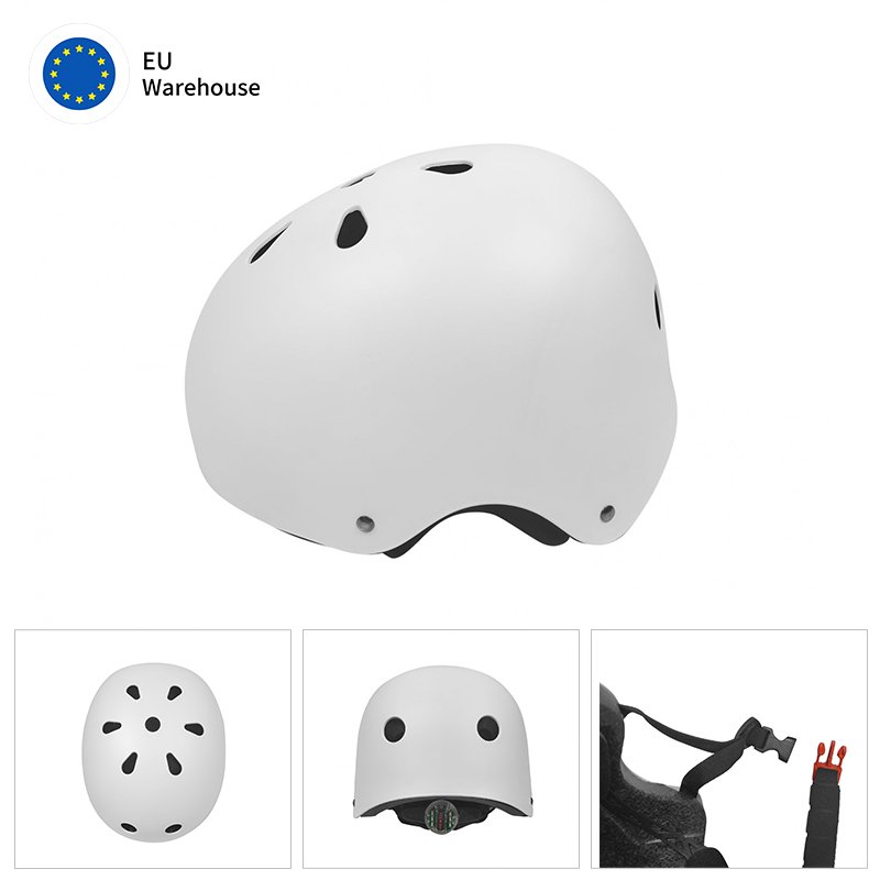 EU Warehouse Safely Scooter Helmet Regulator With Taillight Helmet For Scooter Motorcycle Motor Helmet Scooter Accessories Parts