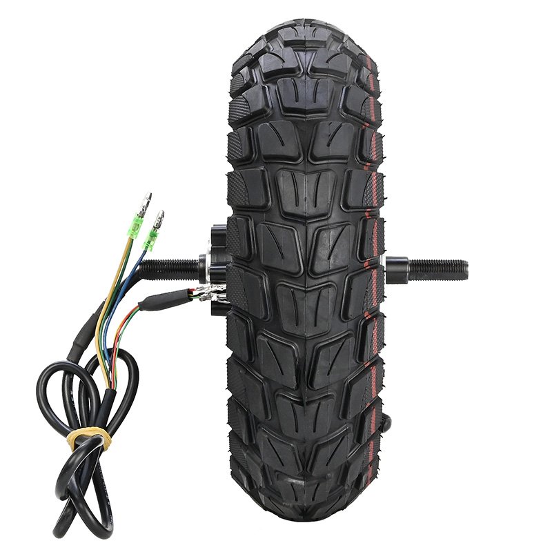 Electric Scooter Accessories 10 Inch Kugoo M4 Rear Wheel Motor Hub 48V 500W with 80/65-6 Inner and Outer Tire Repair Parts