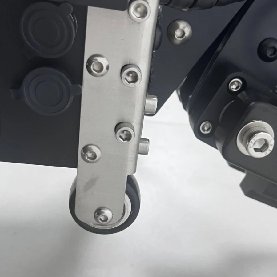 Electric scooter parts foldable frame M7 11inch tire hydraulic spring integrated shock absorber frame