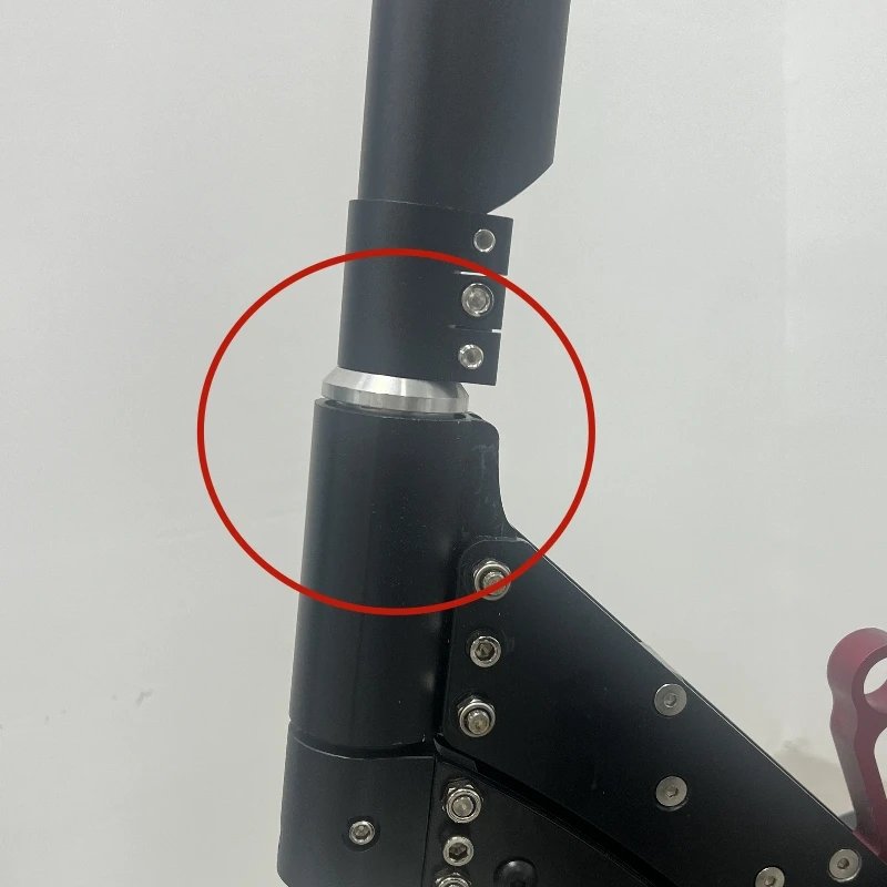 Electric scooter parts foldable frame M7 11inch tire hydraulic spring integrated shock absorber frame