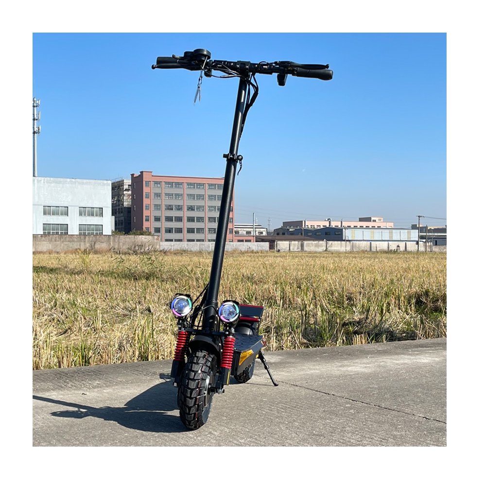 EU USA in stock electric scooter 10-inch off road 800w dual motors 60km/h long distance foldable electric scoot