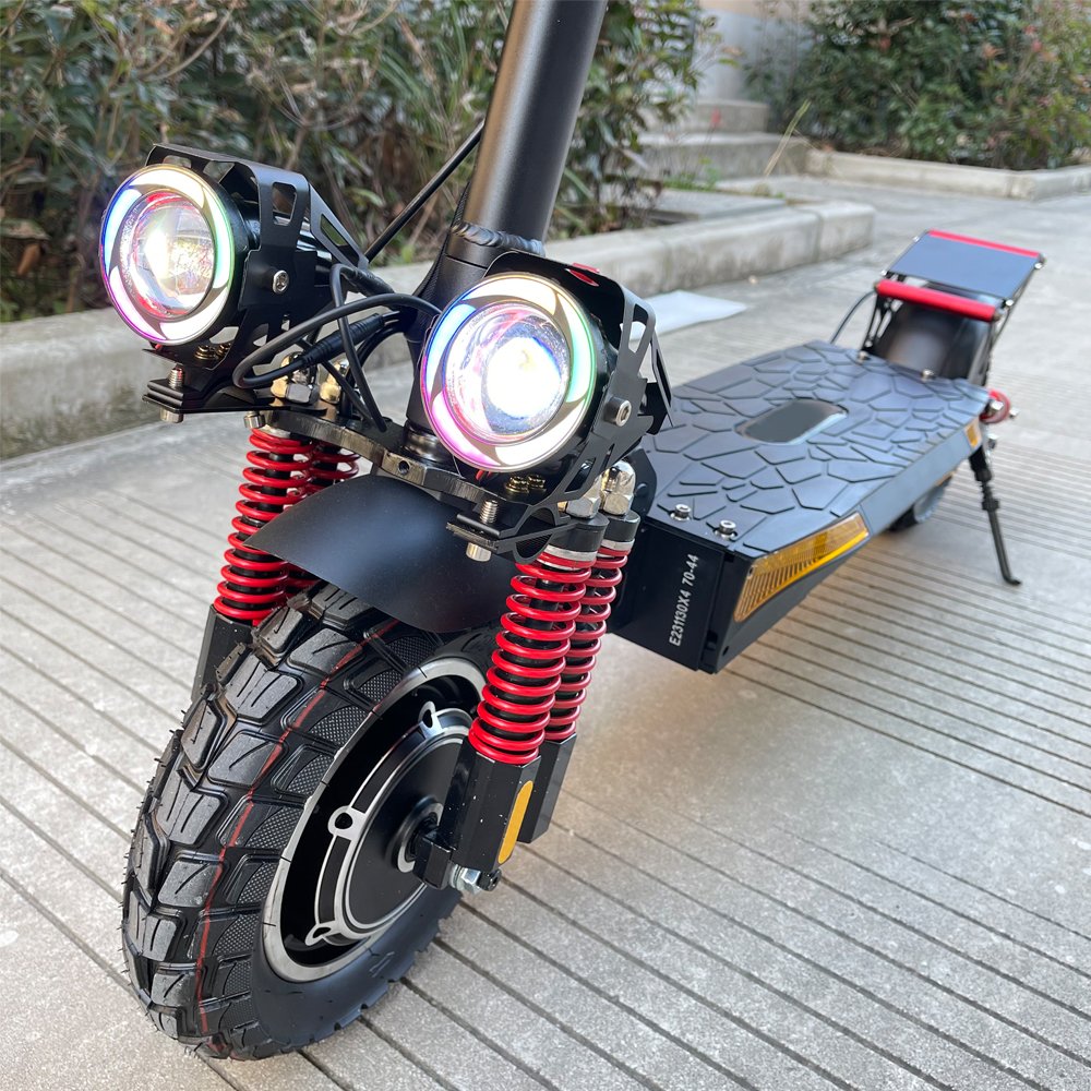 EU USA in stock electric scooter 10-inch off road 800w dual motors 60km/h long distance foldable electric scoot