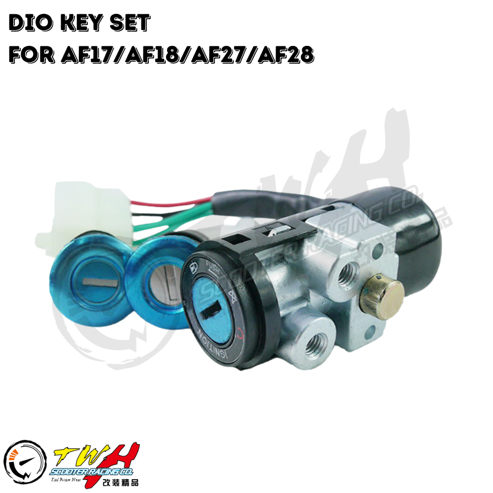 TWH DIO Taiwan Made Motorcycle Part Standard Key Set For Honda AF17 AF18 AF27 AF28