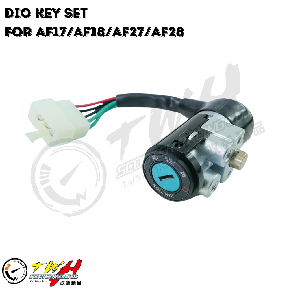 TWH DIO Taiwan Made Motorcycle Part Standard Key Set For Honda AF17 AF18 AF27 AF28