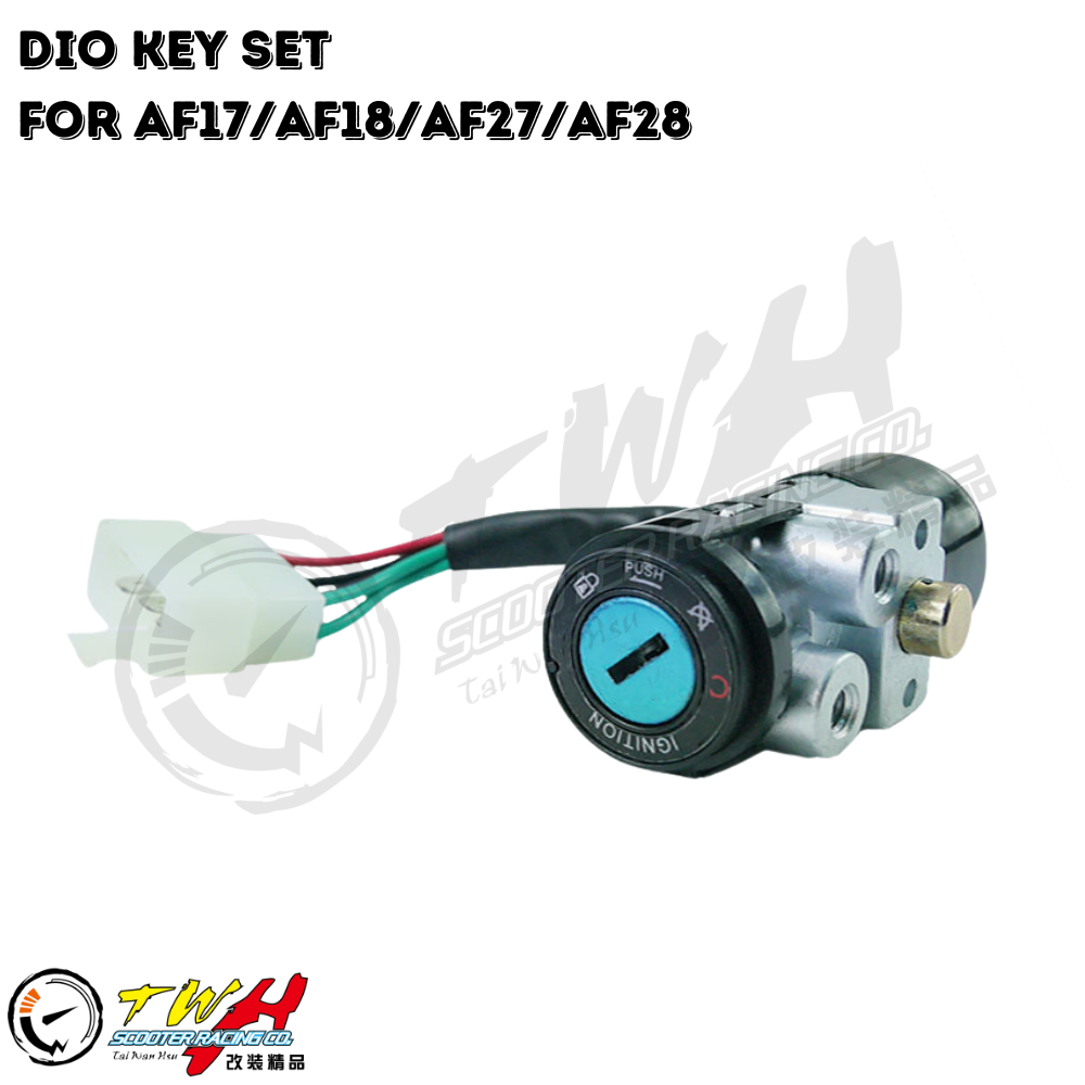 TWH DIO Taiwan Made Motorcycle Part Standard Key Set For Honda AF17 AF18 AF27 AF28