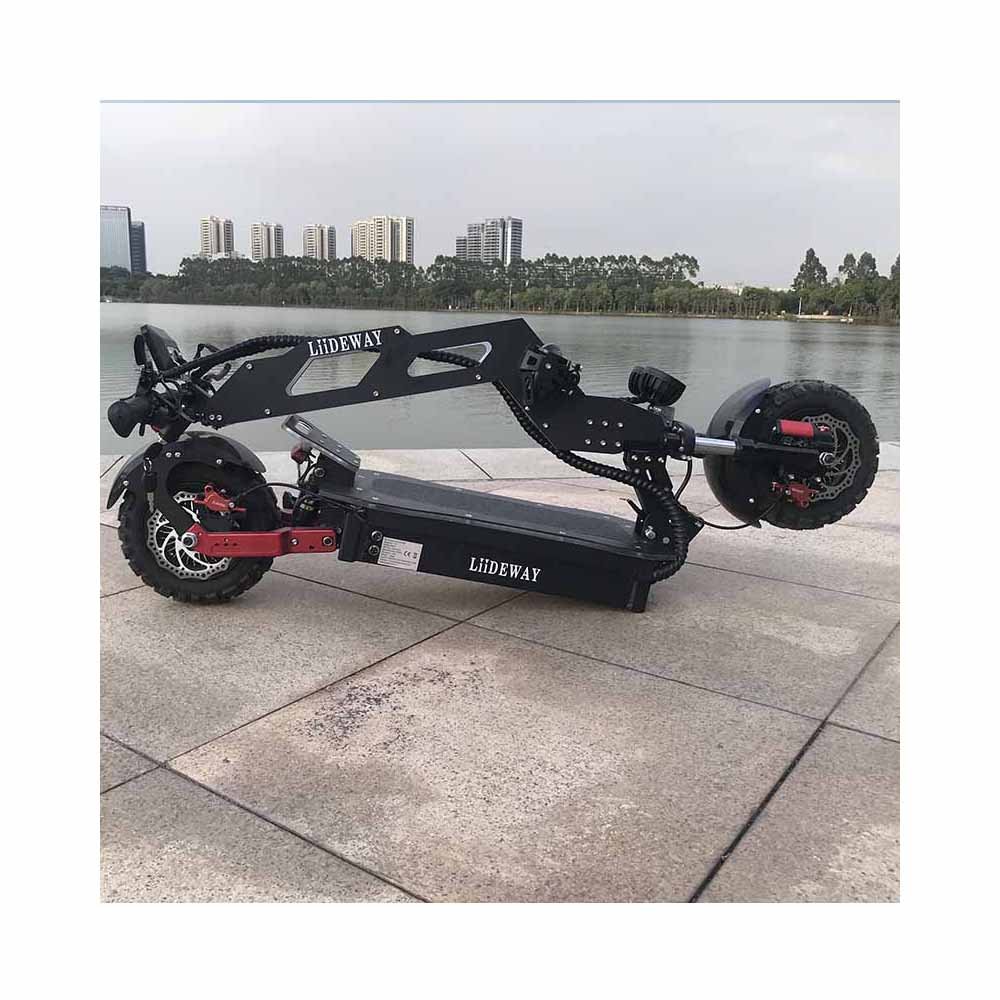 11inch Double motor 4000W*2 off road seat fat tire electric scooter