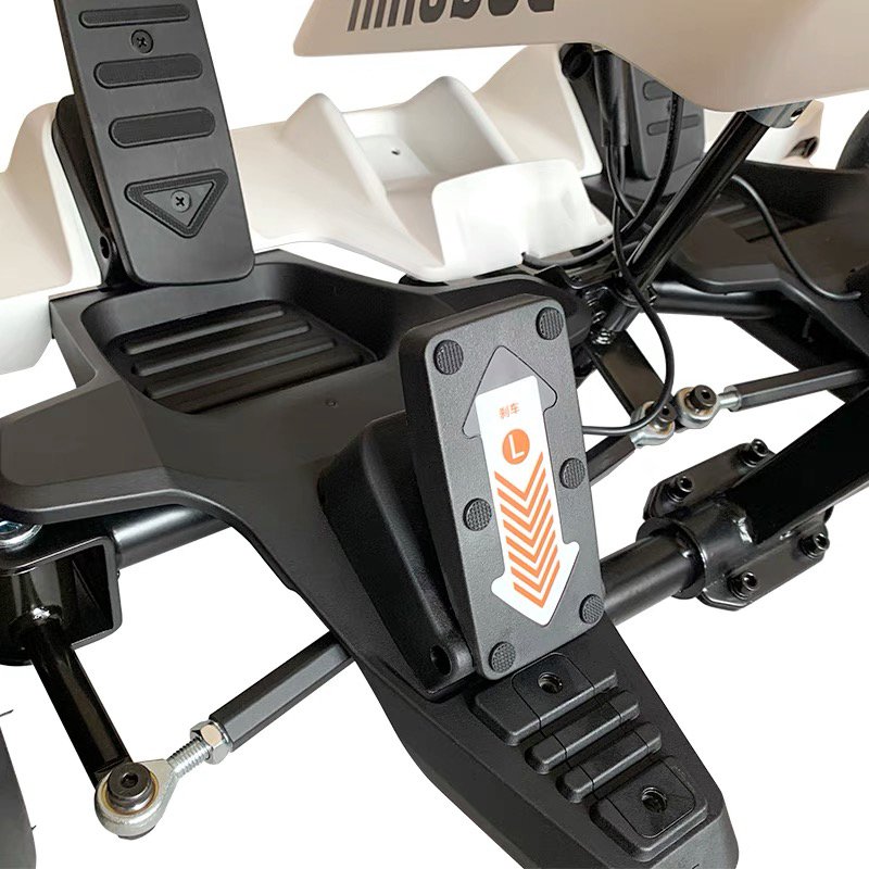 Child Extension Throttle Brake Pedal For Ninebot Gokart Kit PRO For Xiaomi Lamborghini kart Parts